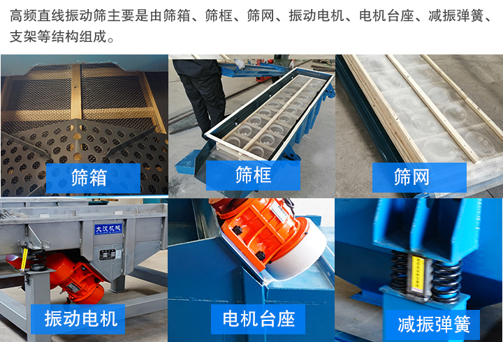 高頻直線(xiàn)振動(dòng)篩細(xì)節(jié)